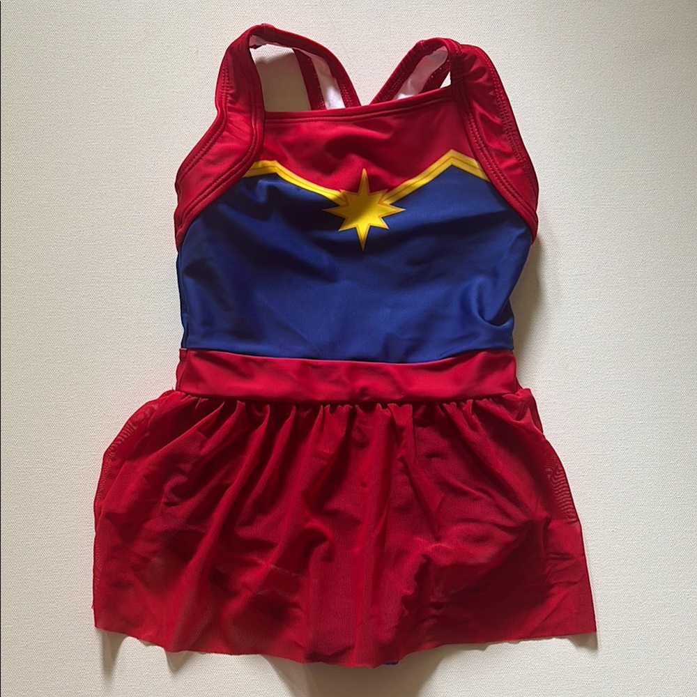 Kids Superhero Costume Swimsuit - Size 3